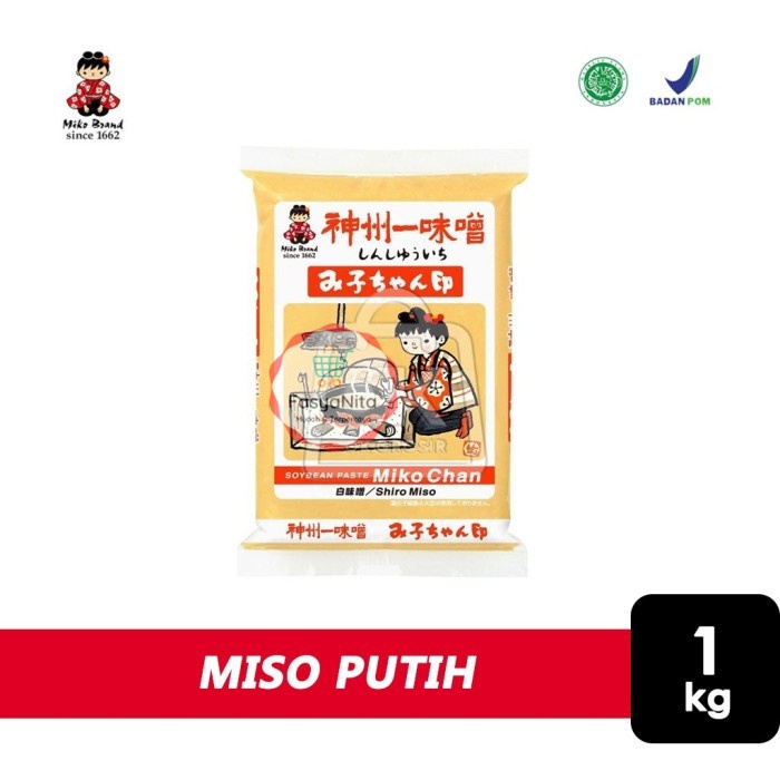 

Miso Putih Mikochan Shinshuichi Miso Soup Tauco Miko Chan (1 kg) Enachan - FasyAnita Mart Denpasar