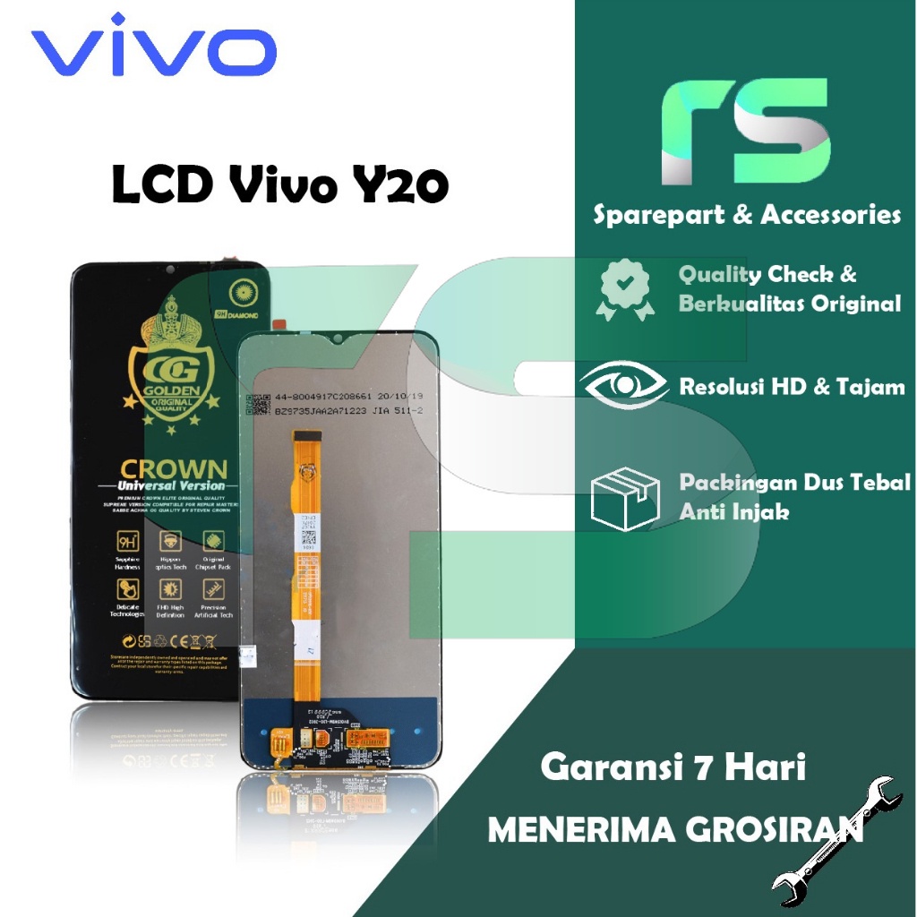 LCD TOUCHSCREEN TS VIVO Y20 V2027 - Y20S V2029 - Y12S V2026 - VIVO Y15S - LCD VIVO Y20 - LCD VIVO Y2