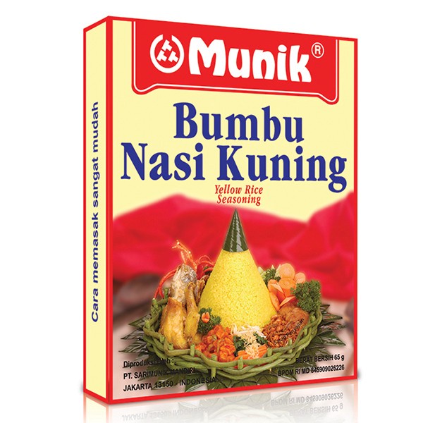 

Produk Terbaru MurMer Munik Bumbu Nasi Kuning 65 g