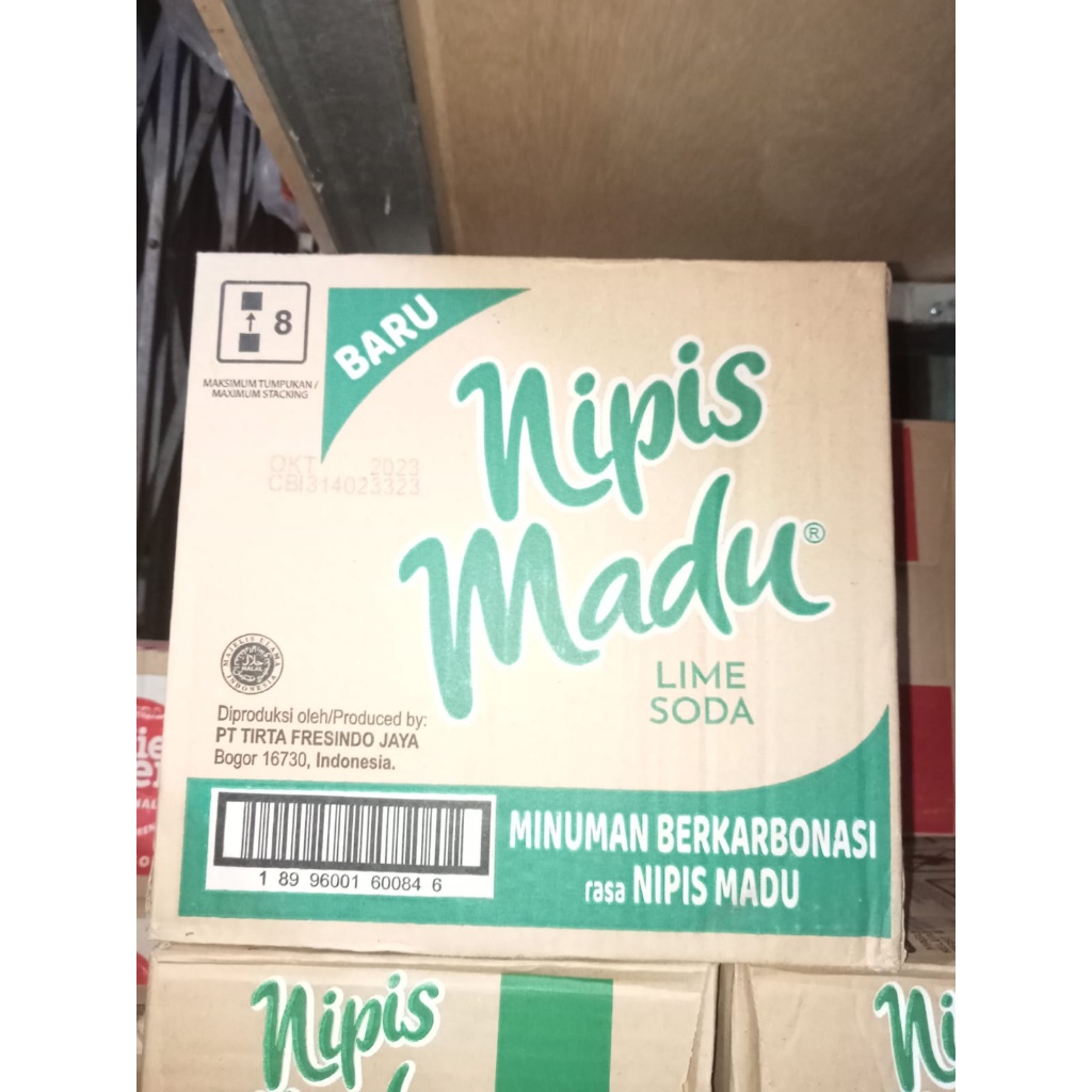 

Nipis Madu 330 ml 1 KARTON isi 12 BOTOL