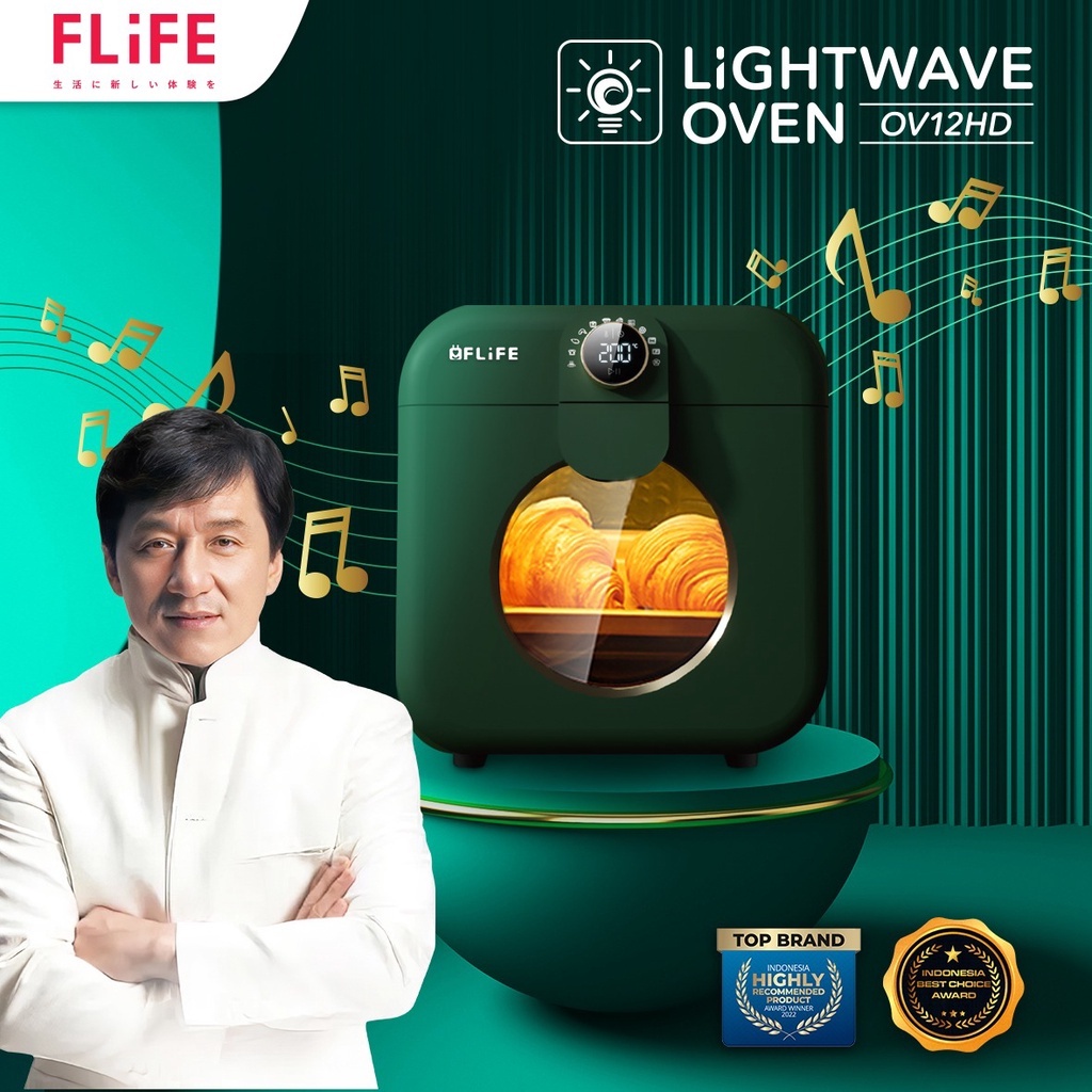 Air Fryer Oven FLIFE OV12HD - FLIFE Air Fryer Oven 12 liter OV12HD