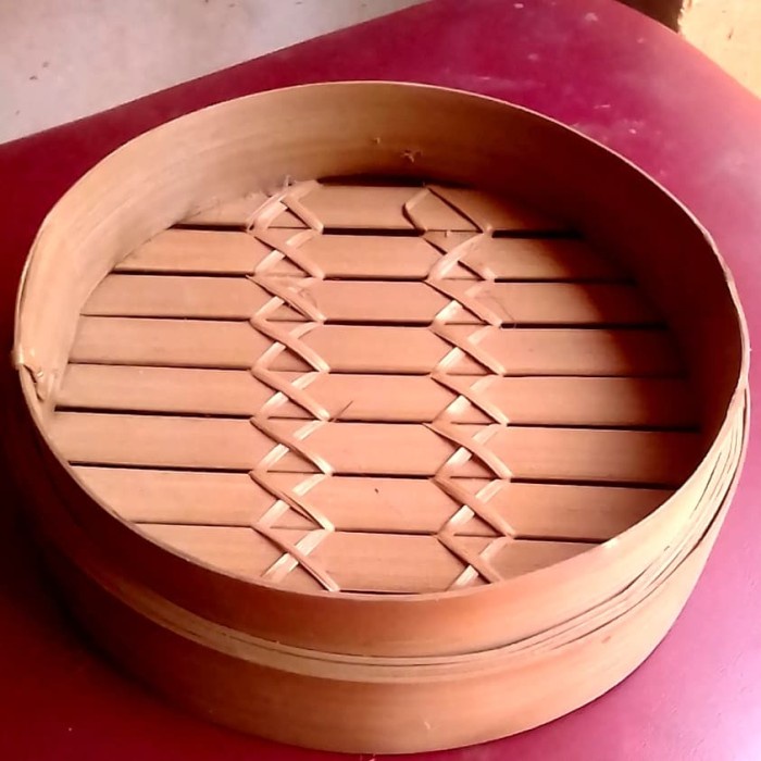 klakat bambu 18cm/klakat dimsum 18 cm