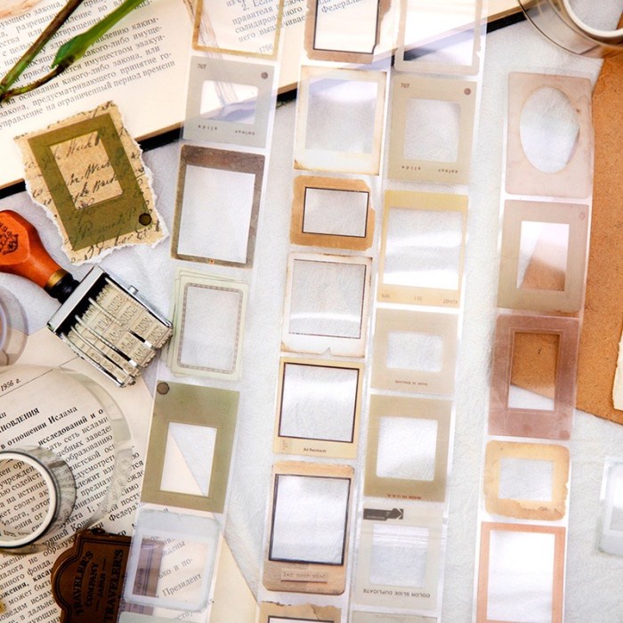 

Washi Tape Vintage Roll Set Scrapbook Retro Border Edition Callouts