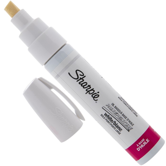 

Sharpie WHITE MEDIUM Spidol Marker Oil-Based Pemutih Sepatu Sneakers - sharpie MEDIUM