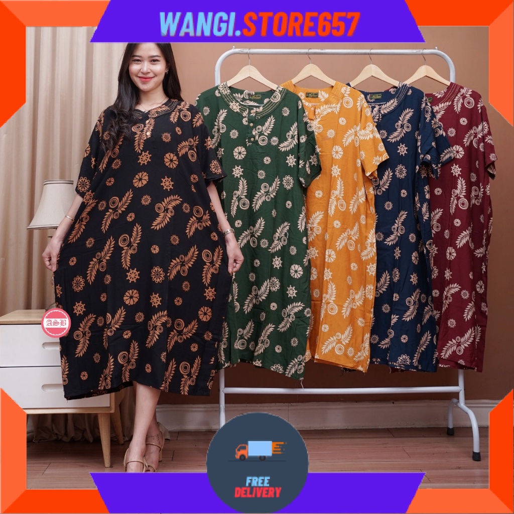 BAJU KOMBOR MAMAH MUDA OVERSIZE KEKINIAN MOTIF CANTIK / DASTER SUPER JUMBO LD 140 BUSUI MOTIF CABUT 
