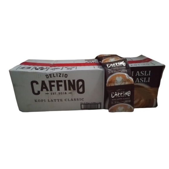 

Caffino Kopi Latte Classsic 1 Dus Isi 20 Rtg x10 Bks x 20g