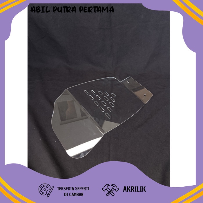 Downdraft Pemisah Atau Sekat Bagasi Honda Beat Deluxe Beat Transparant