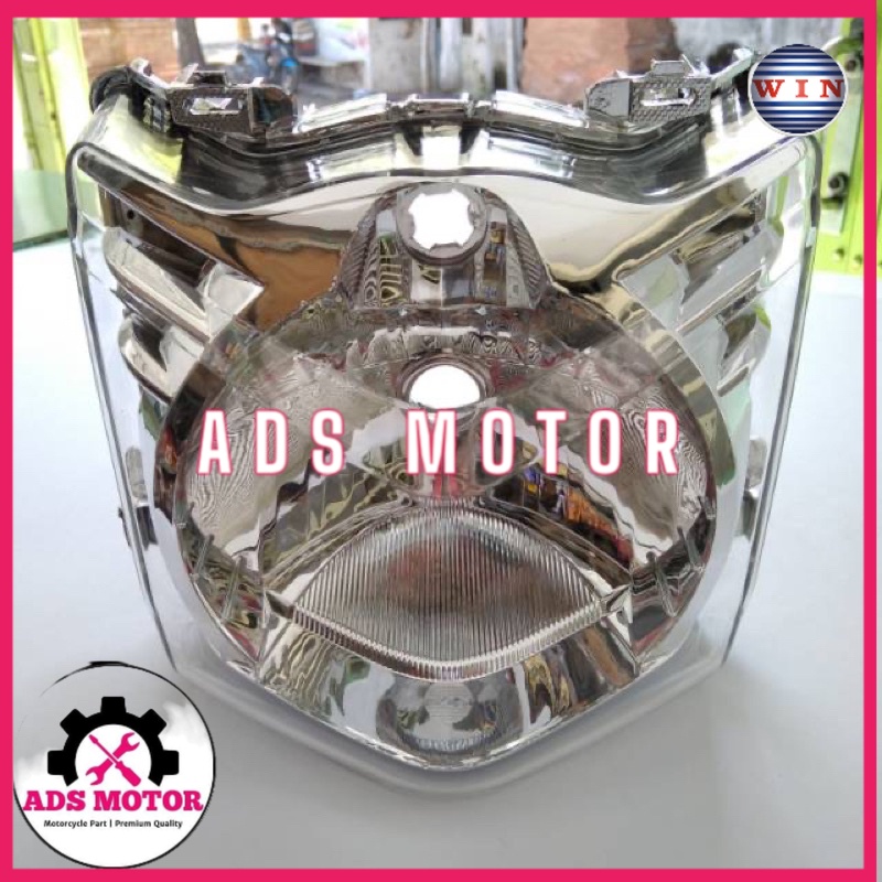 Lampu Depan Beat Karbu 2008 2009 2010 2011 | reflektor headlamp WIN | lampu head lamp light senja mo
