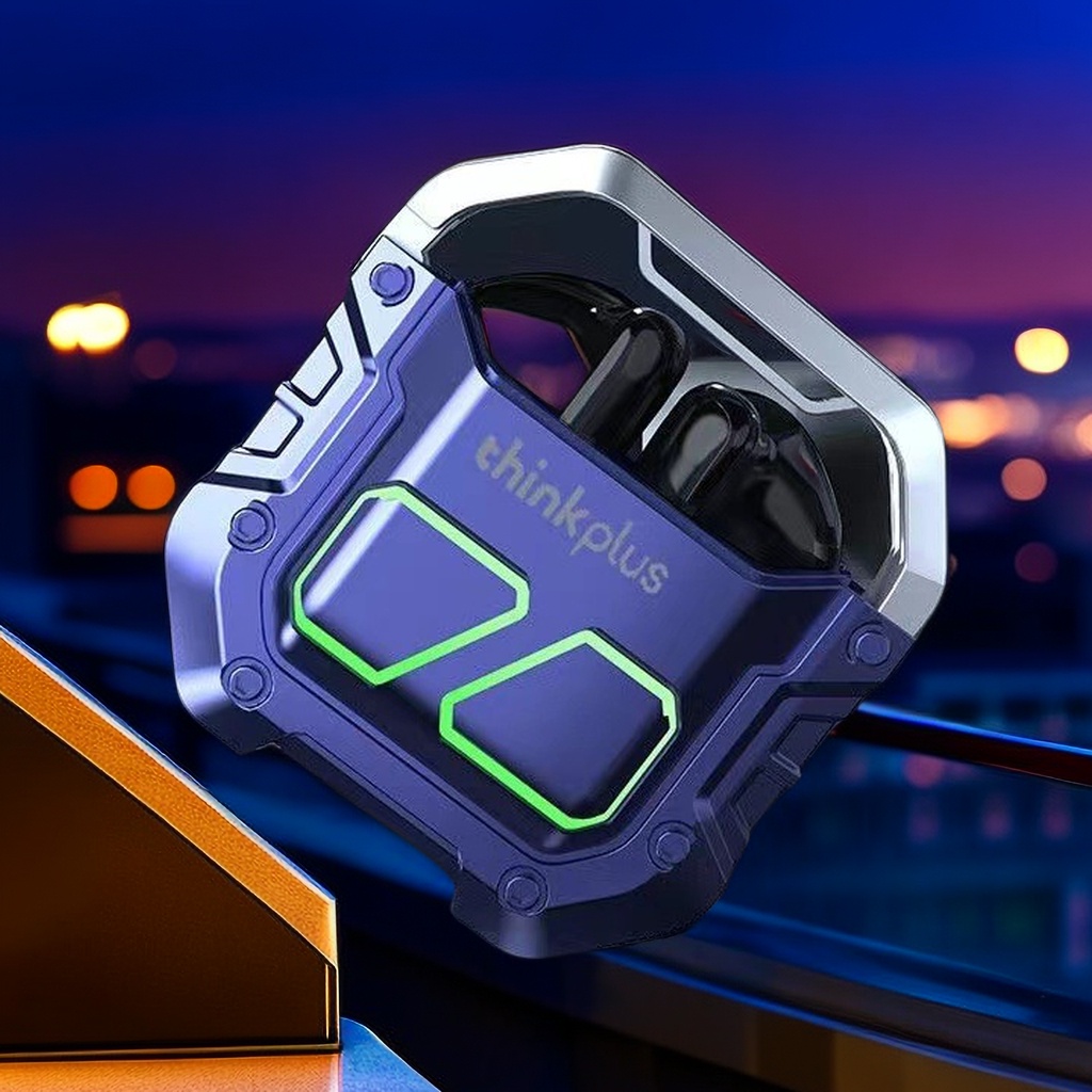 mode BLUETOOTH HEADPHONE LENOVO XT81 E-SPORTS HEADSET BLUETOOTH NIRKABEL RGB MECHA GAYA KEREN GAME A