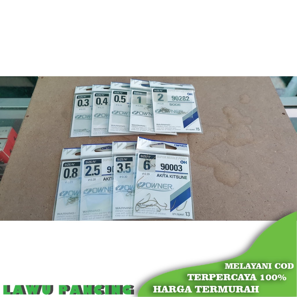 Mata Kail Pancing Owner Sode / AKITA KITSUNE / PIN HOOK