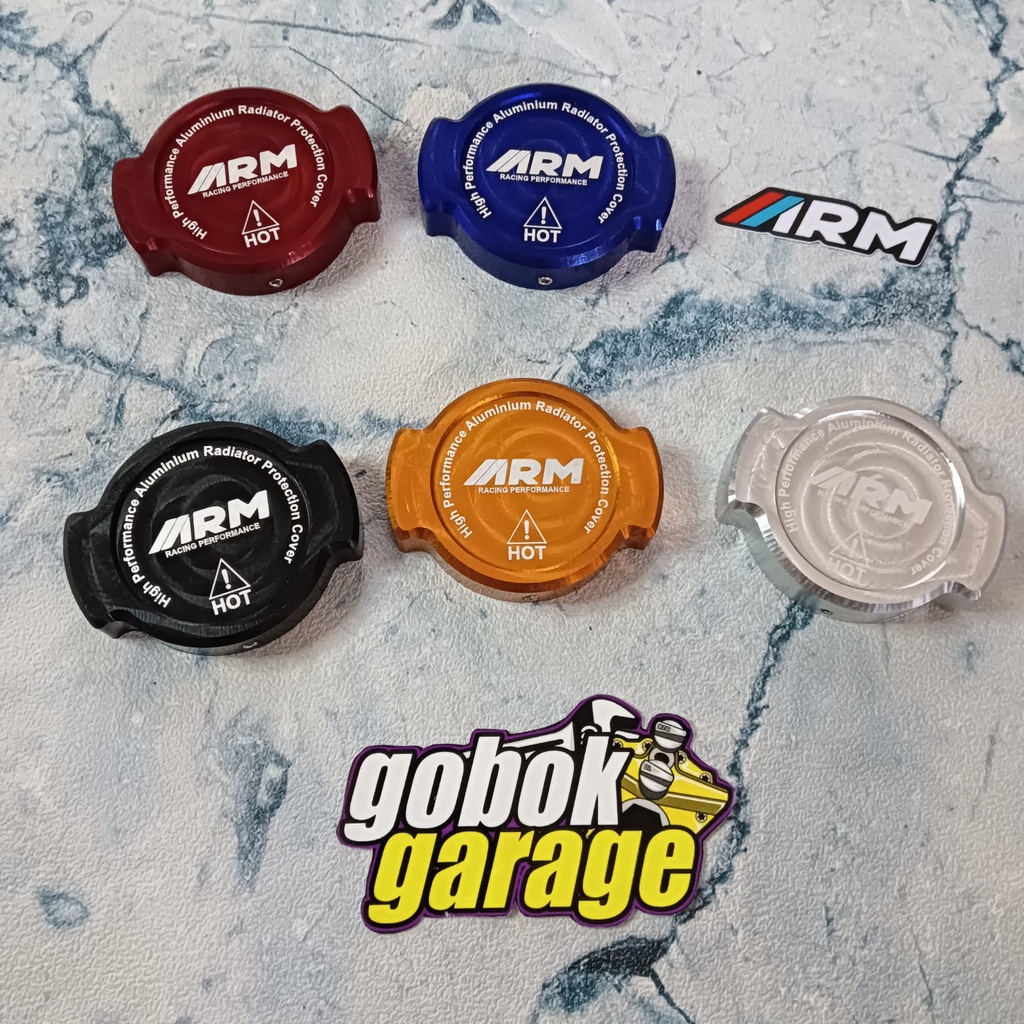 RADIATOR CAP TUTUP RADIATOR ARM FULL CNC NMAX AEROX PCX VARIO CBR / CAP TUTUP RADIATOR ARM