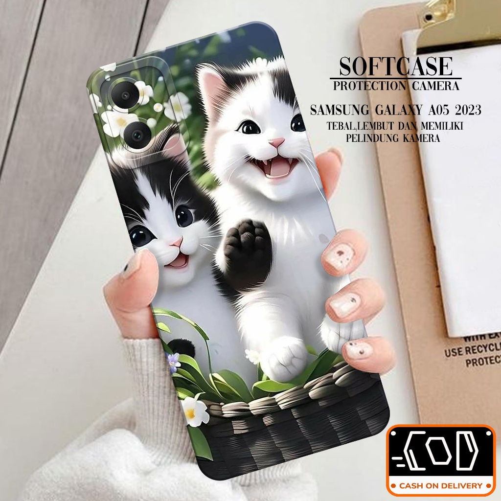Trans Case Casing Hp Samsung A05 2023 Terbaru - Softcase Silikon Hp Samsung A05 2023 Terbaru