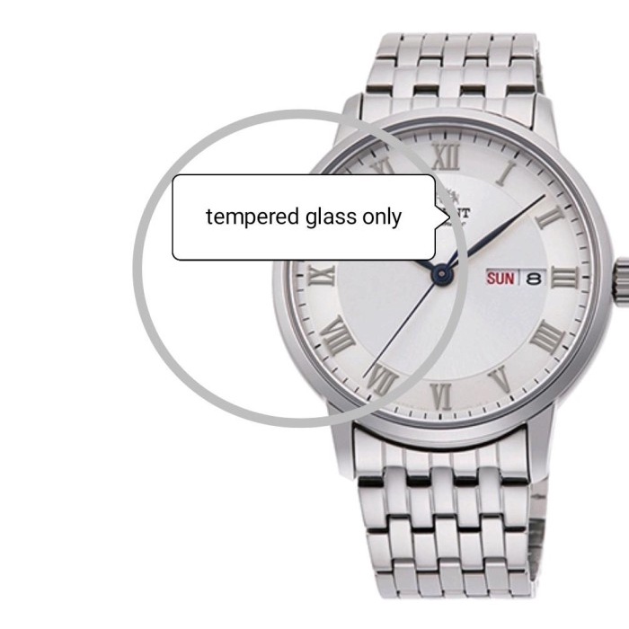 TG tempered glass for ORIENT RA-AA0A04S RA AA0A04S anti gores jam tangan pelindung layar screen prot