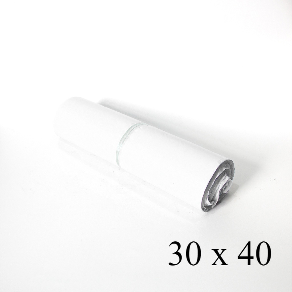 

Plastik Polymailer Putih 30 x 40 cm packaging Kantong Amplop isi 100 pcs - Master Pack Indonesia Bogor