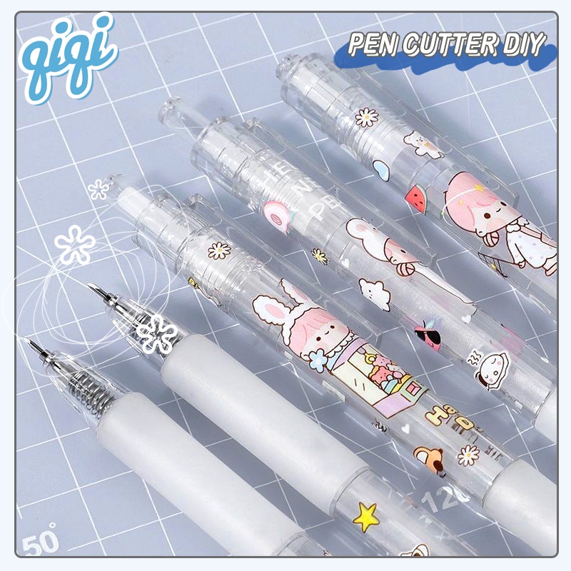 

Pisau Pulpen DIY/PULPEN PISAU ALAT PEMOTONG BERBENTUK PULPEN UKIR KERTAS MINI PEN CUTTER DIY - Qiqi Treasure