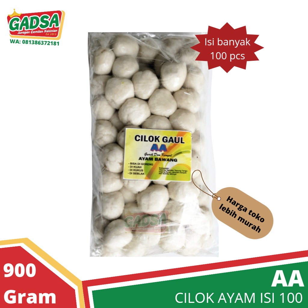 

Cilok Ayam isi 100 biji