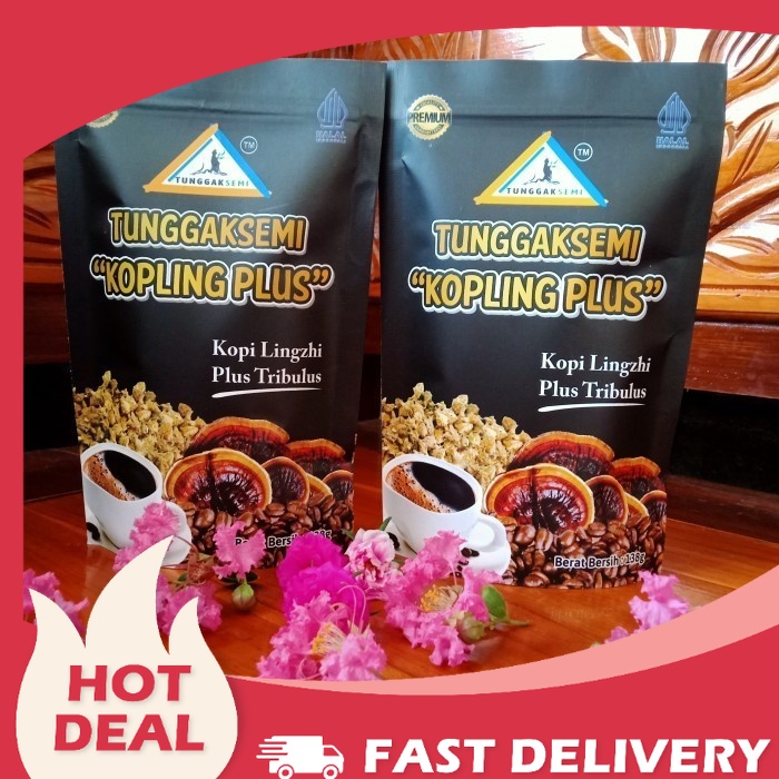 

[ 2 pcs HEMAT ] Kopi Lingzhi Plus Tribulus TUNGGAKSEMI KOPLING PLUS