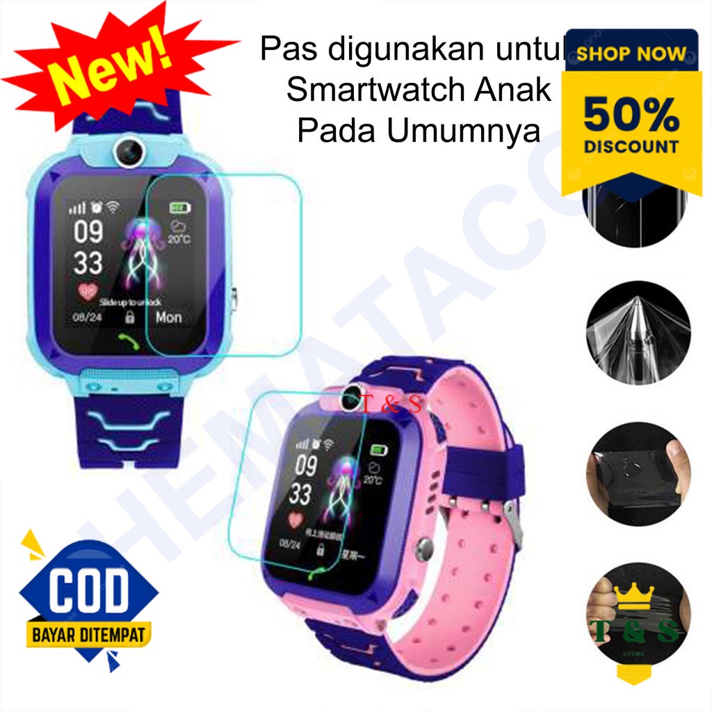 Anti Gores Smartwatch Anak Imoo Z6 Z5 Z3 Z2 Q12 Q9 W23 W33 J1 B4 B5 Y23 Y21 Dll