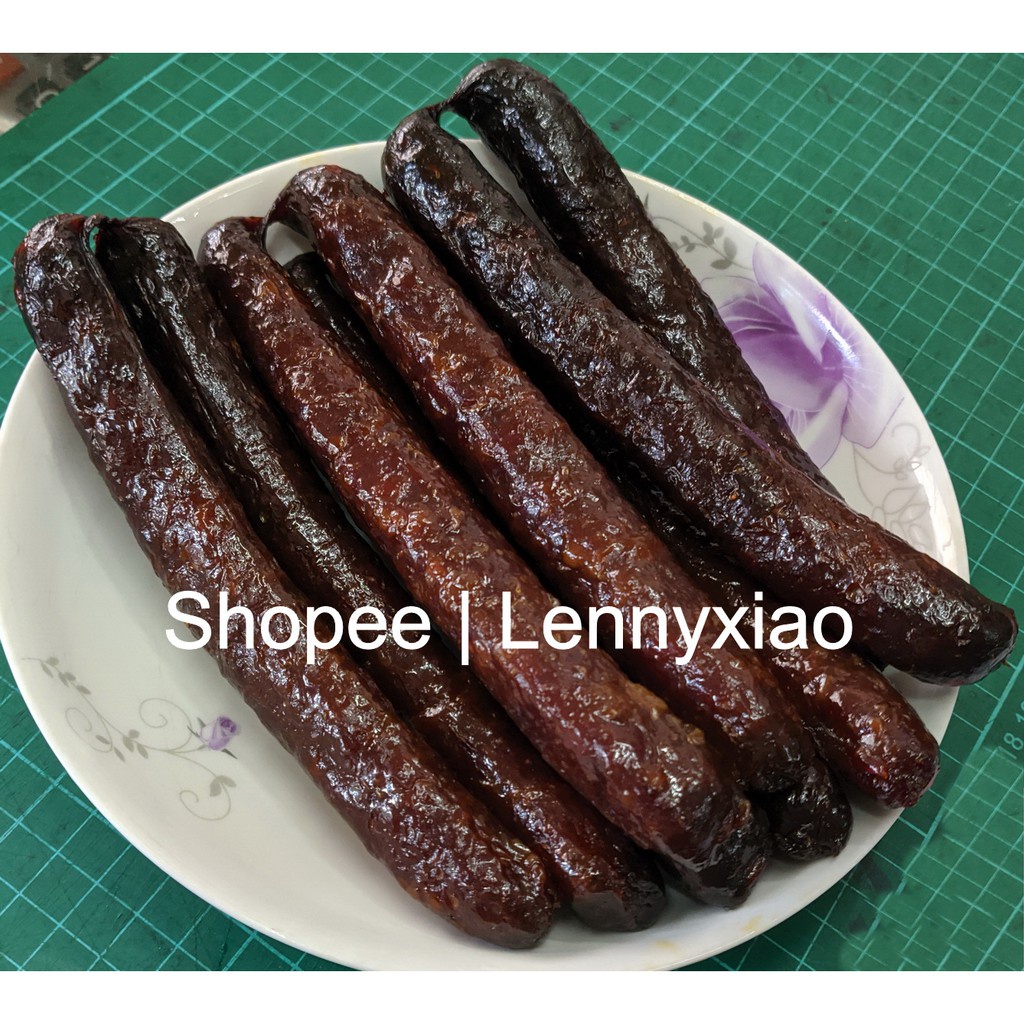 

PREMIUM Sosis Babi Panggang Lapciong Lapchiong Lap Chiong Kuan Chiang Konchong Koncong Siap Saji