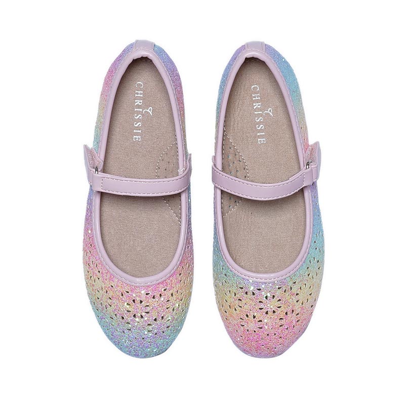 Payless Chrissie Childrens Neda Youth Flats - Multicolor_07
