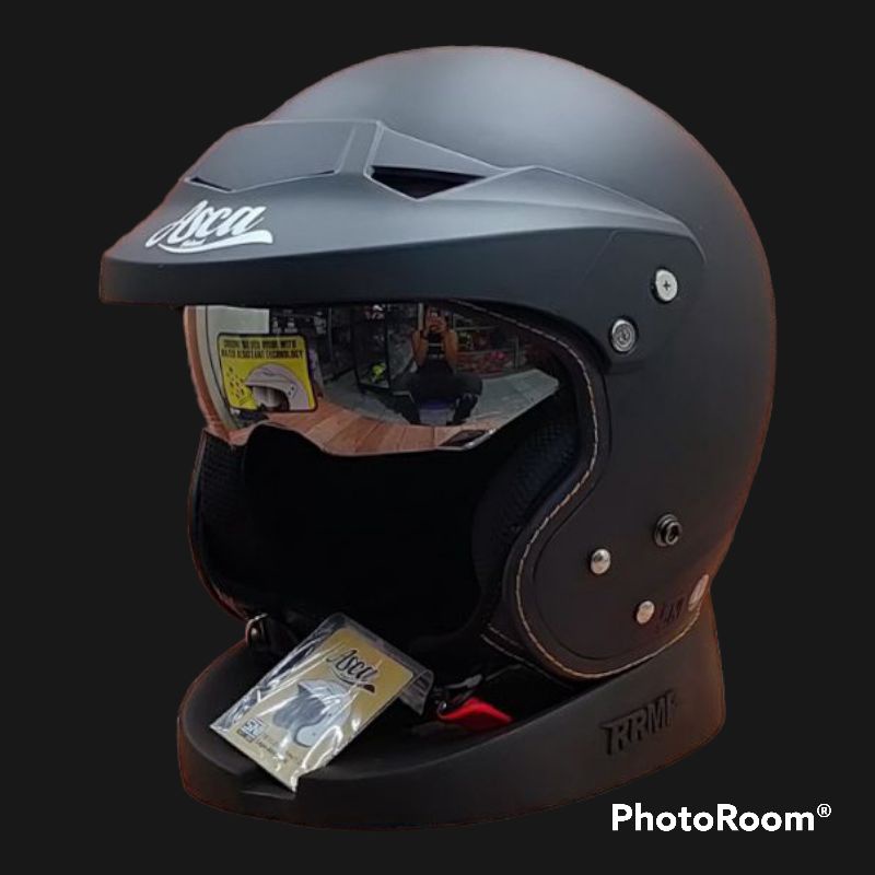 HELM ASCA RETRO PET - HELM RETRO ASCA HALF FACE I HELM RETRO TERBARU