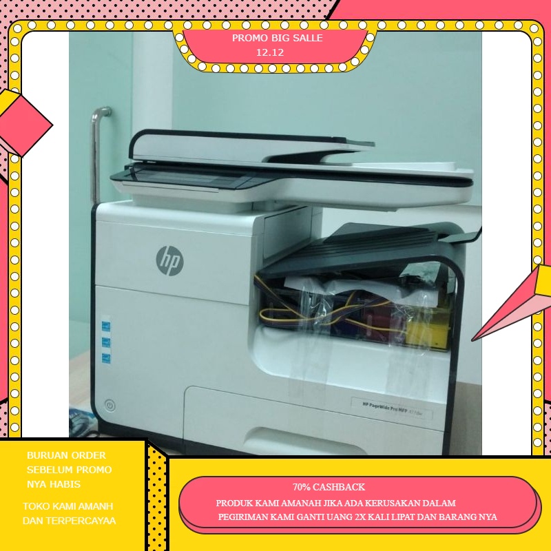 Printer Hp Pagewide PRO MFP 477dw 477 include chipless counter rendah