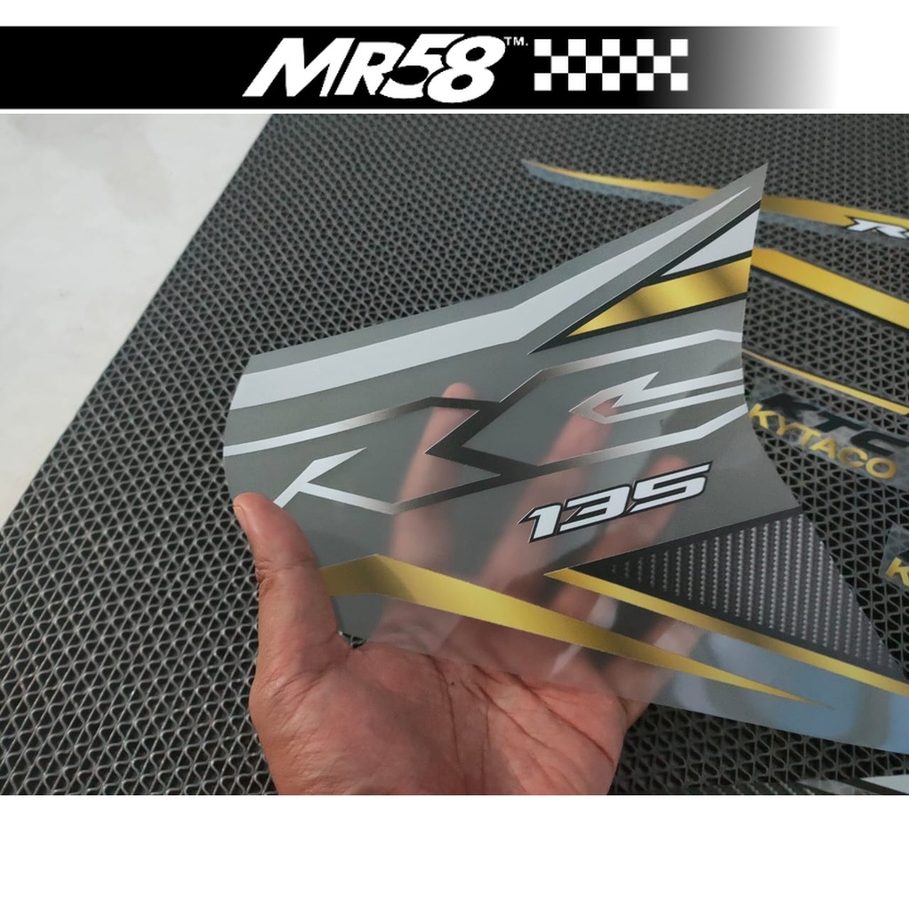 STRIPING TRANSPARAN MX OLD EXCITER 135LC