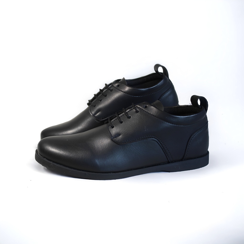 Dolpx sepatu oxford wingtip moccasin  FORMAL pantopel hitam buccheri strap glossy SADDLE SHOES PRIA 