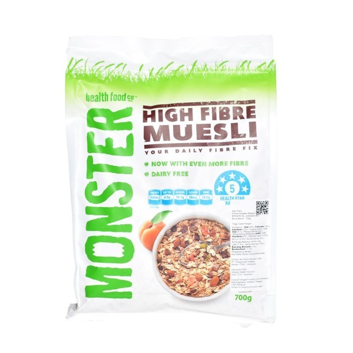 

Monster Muesli Hi Fibre 700 g