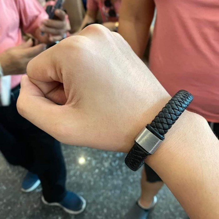 [ READY STOCK ] NEW GELANG KK LIFORCE Leather Bracelet Kulit Sapi Asli KK Indonesia