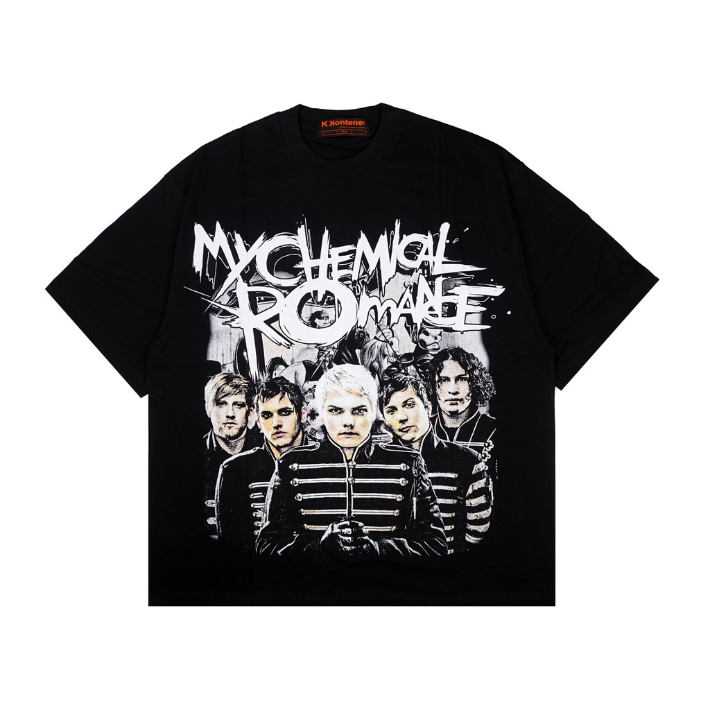 KKONTENER MY CHEMICAL ROMANCE OVERSIZE TSHIRT BLACK - Official Merchandise