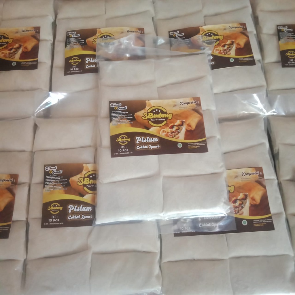 

Pisang Lumer 3 Bintang Coklat / Piscok / Pislum / Halal