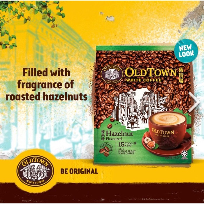 

OldTown White Coffee Old Town Malaysia Hazelnut NEW PACK