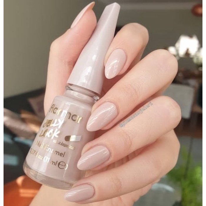 new Kutek Jelly Look Flormar Nail Enamel l Flormar Turki Jelly Look - JL58 Milky