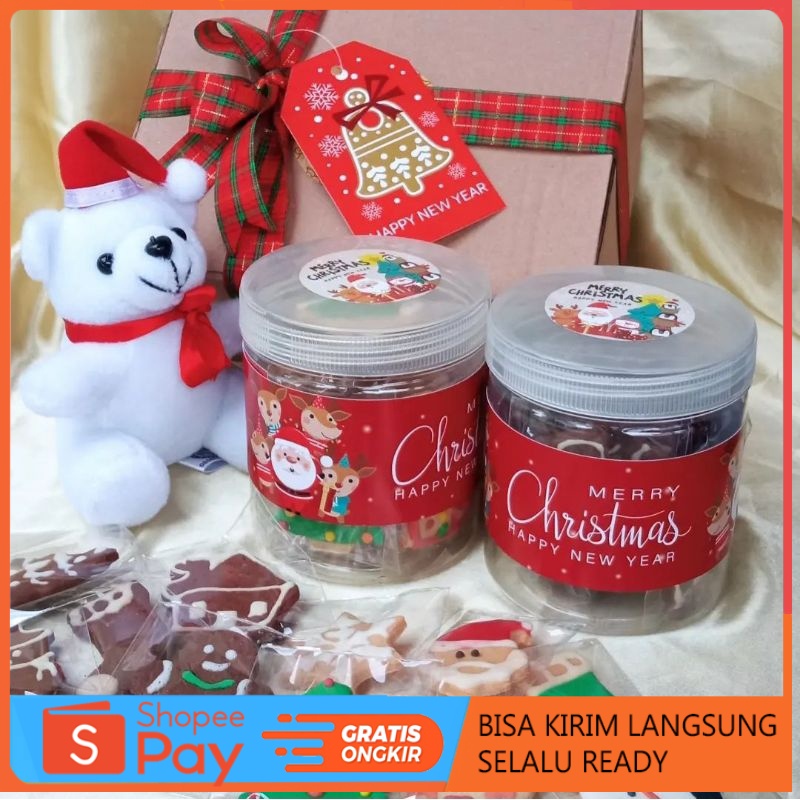 

Diskon Natal Hampers Natal kue kering karakter Christmas souvenir natal Promo 12.12