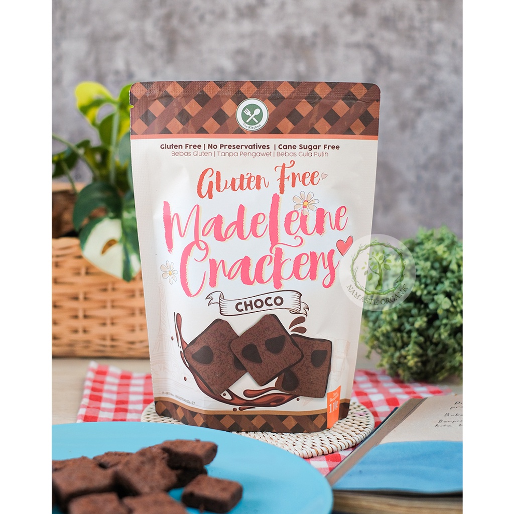 

MADELEINE CRACKERS - GLUTEN FREE CRACKERS CHOCO 110GR