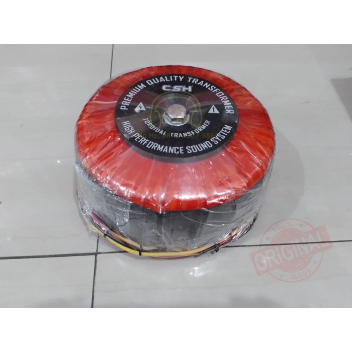 TRAVO TRAFO TOROID CSH 20A CT 55 65V trafo donat csh 20 Amper CT 55 65 volt
