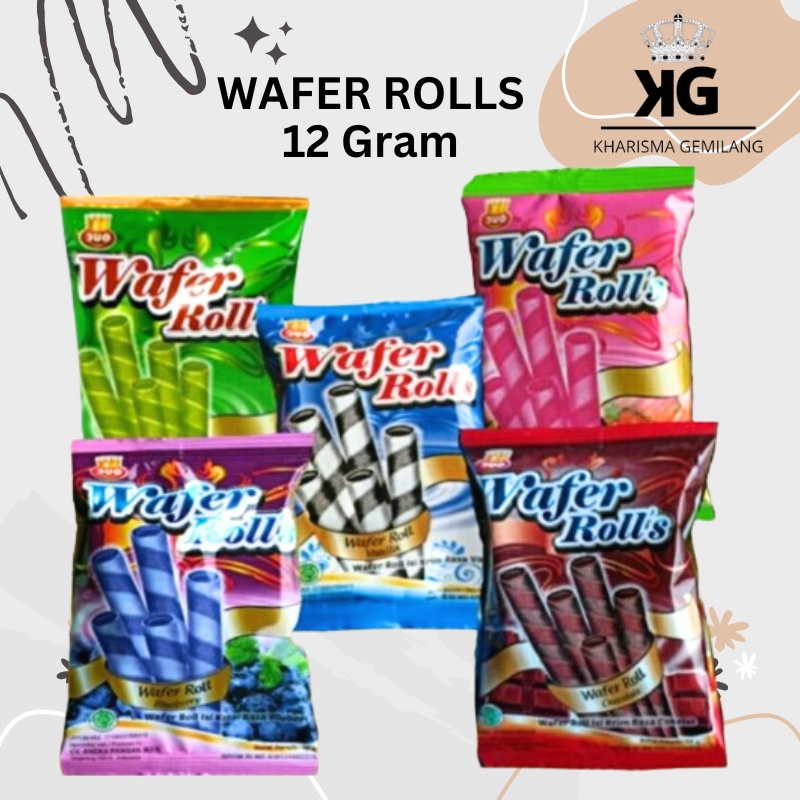 

DUO - WAFER ROLLS 12Gram (1 RENCENG 10 PCS) Wafer Renceng All Varian 10 Sachet Cemilan Biskuit Murah Biskuit Astor