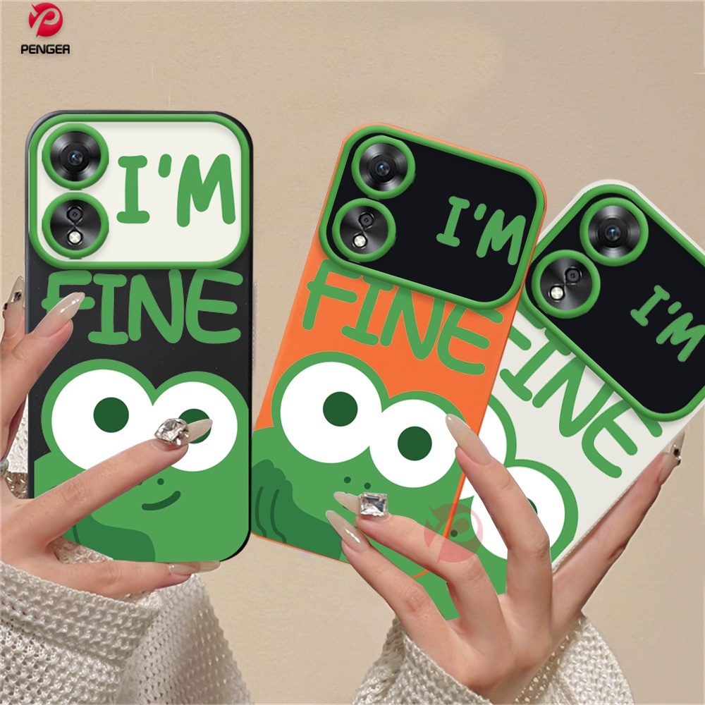 Casing Oppo A18 A38 A58 A78 Reno 8T A57 2022 A15 A16 A16K A16E A17 A54 A53 A12 A5S A7 A3S A11k A52 A