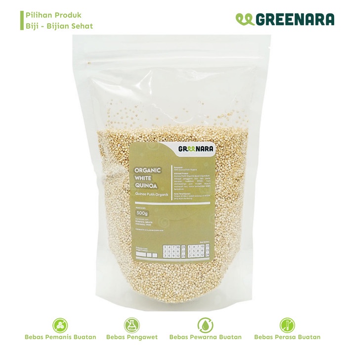 

[PREMIUM] Quinoa Putih 500gr / White Quinoa KUALITAS TERBAIK