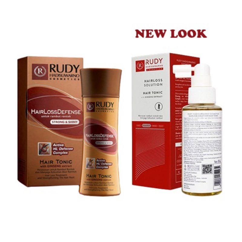 TERLARIS - RUDY HADISUWARNO HAIR LOSS DEFENSE HAIR TONIC GINSENG