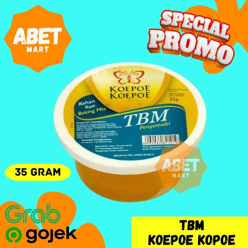 

TBM Koepoe Koepoe 35 Gr - Pengembang Pengemulsi Kupu 35Gr Gram Baking