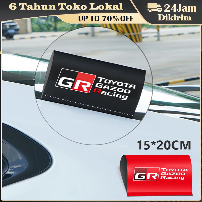 

GR TOYOTA GAZOO Racing Hiasan / Label Tag Mobil / Stiker Bagasi / Pintu Mobil Stiker