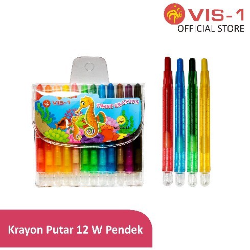 

Twist Crayons / Crayon Putar Vis-1 Pendek - 519-12