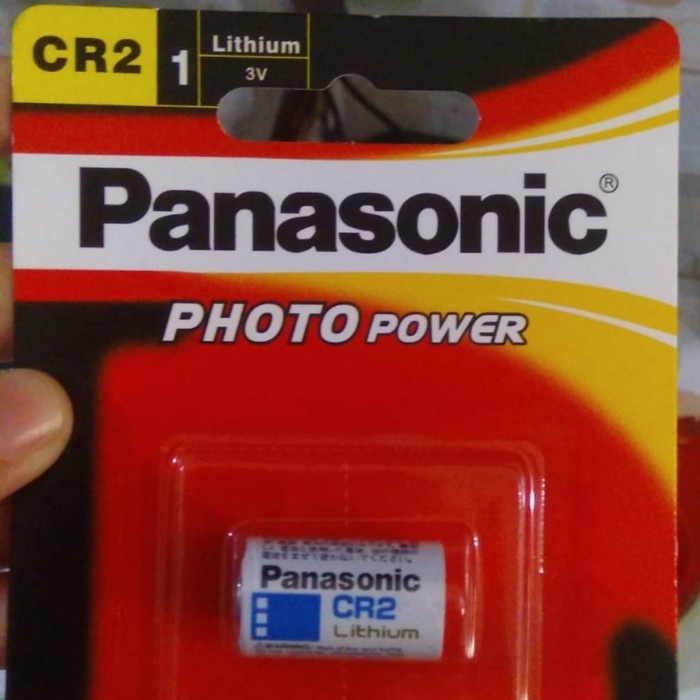 Baterai Panasonic LITHIUM 3V CR2 CR 2 Duracell CR2 Bekasi Jakarta Sameday Instant Baterai Kamera Rem