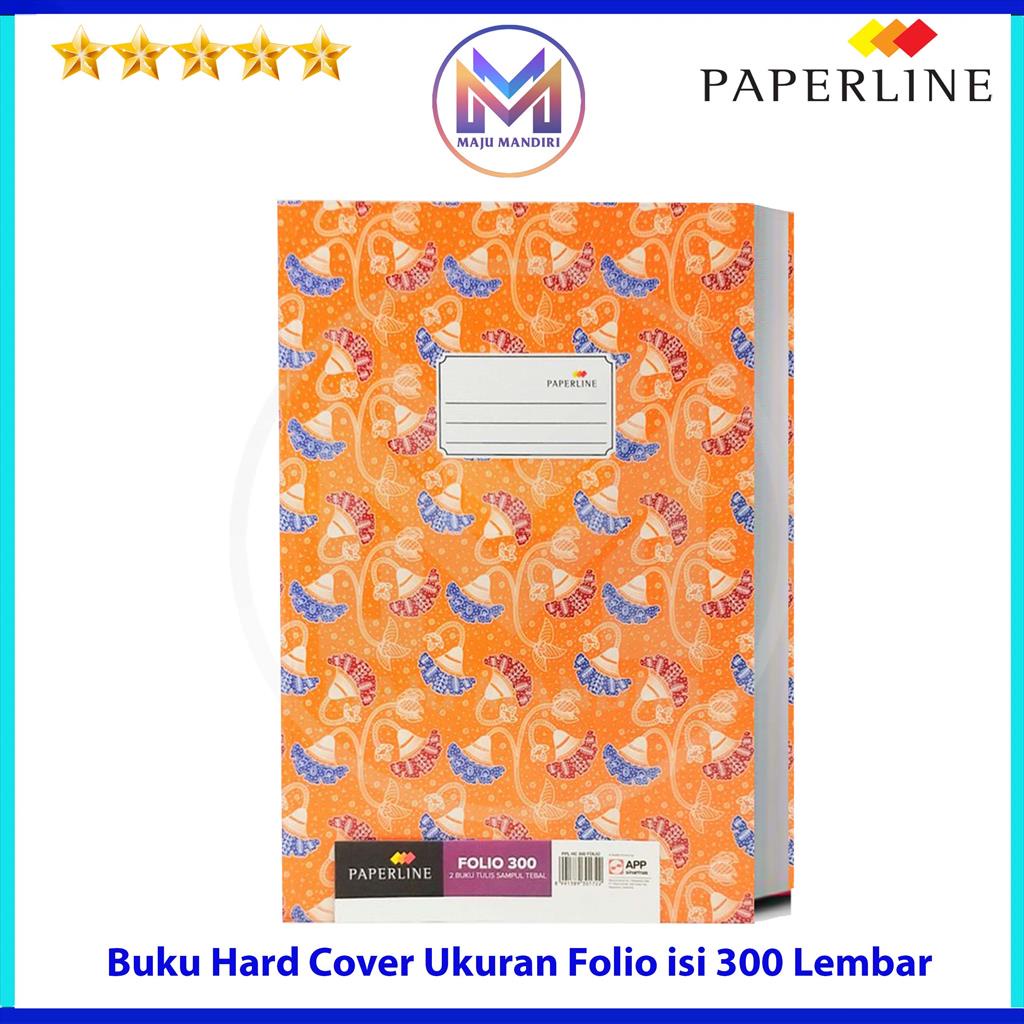 

Buku Hard Cover Paperline Folio Isi 300 Lembar / Buku Akuntansi