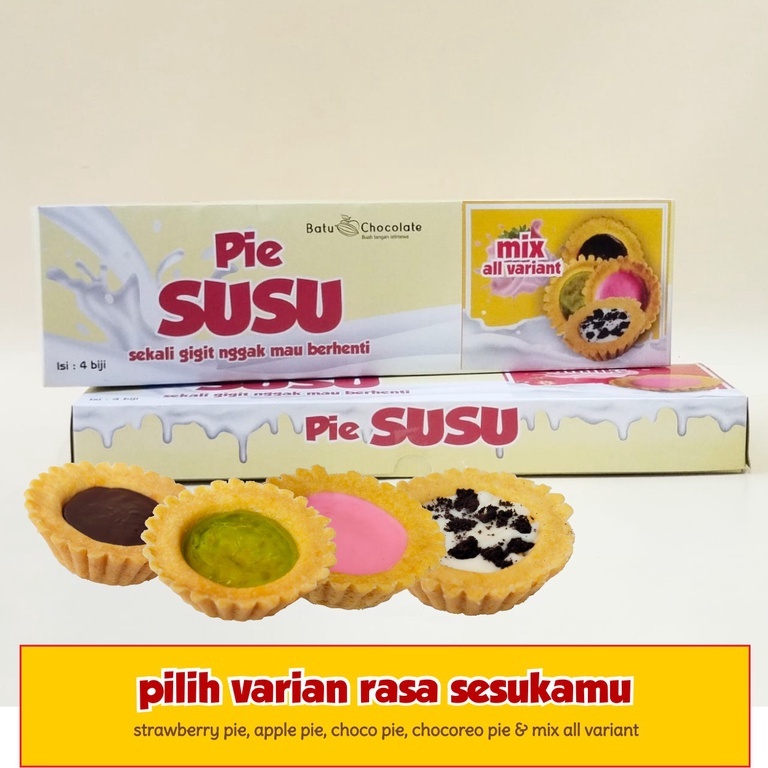 

Batu Chocolate - Pie Susu Malang ~ Pie Box ~ Oleh Oleh Khas Malang Batu