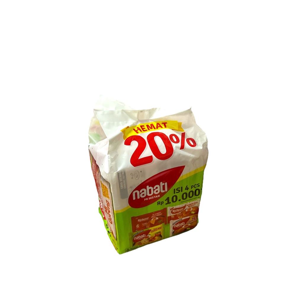 

Nabati Richeese Mi Instan Pack Isi 4 Pack