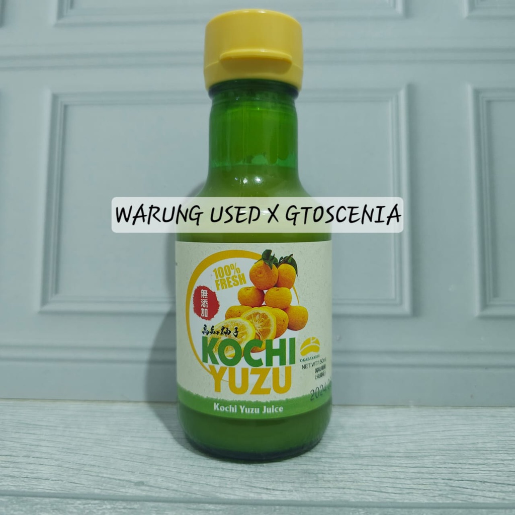 

Okabayashi Yuzu Juice / Kochi Yuzu Lemon Jepang 150 ml