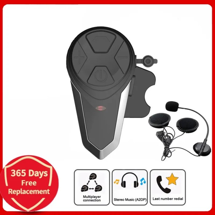 Ori- Bluetooth helm intercom BT-S3 1000m